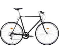 Велосипед BEARBIKE Taipei 700C, 7 скоростей, рост 580 мм, черный матовый 1BKB1C187Z06