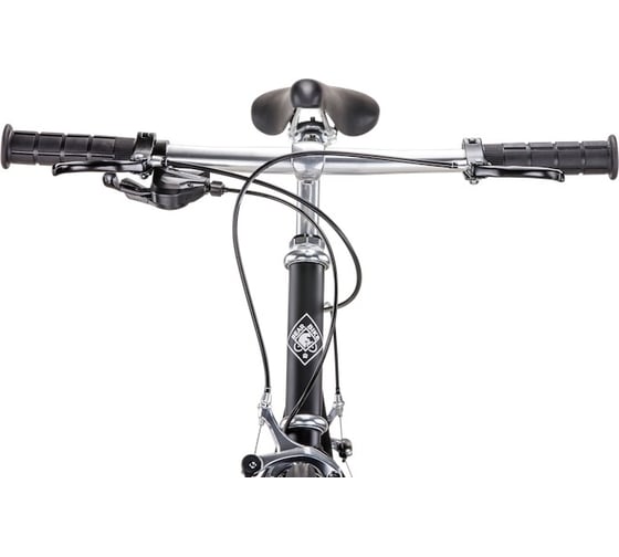 Велосипед BEARBIKE Taipei 700C, 7 скоростей, рост 540 мм, черный матовый 1BKB1C187Z05