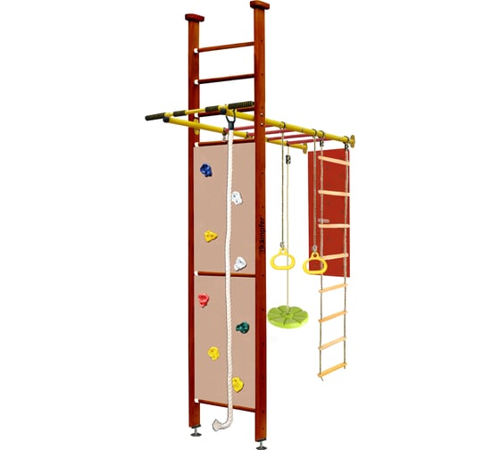 Спортивно-игровой комплекс Kampfer Joy, №4 вишневый, высота 3м K07307009 1