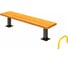 Пресс-скамья Воркаут Kampfer Straight Press Bench Light Workout 1-8 черный/желтый K08809001 1