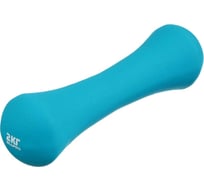 Гантель в форме кости SILAPRO 2 кг, металл, неопреновое покрытие 191-049