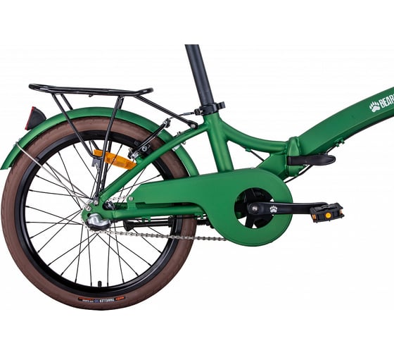 Велосипед BEARBIKE Brugge зеленый матовый 1BKB1C303002