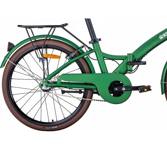 Велосипед BEARBIKE Copenhagen зеленый матовый 1BKB1C343002