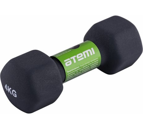 Неопреновая гантель ATEMI AD014 4 кг 00000097311