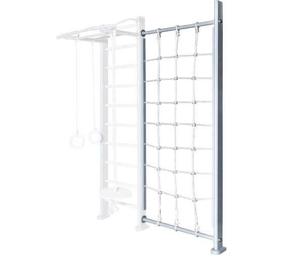 Стойка с сеткой Perfetto sport Verticale in legno con rete grigio PS-133 СГ000005338
