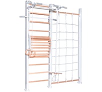 ДСК Perfetto sport Scala in legno con rete 1 bianco-naturale PS-128 СГ000005352