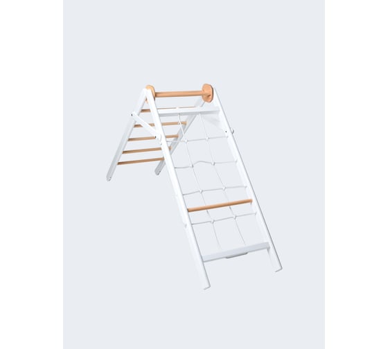 ДСК Perfetto sport Scala in legno con rete 2 bianco-naturale PS-131 СГ000005353