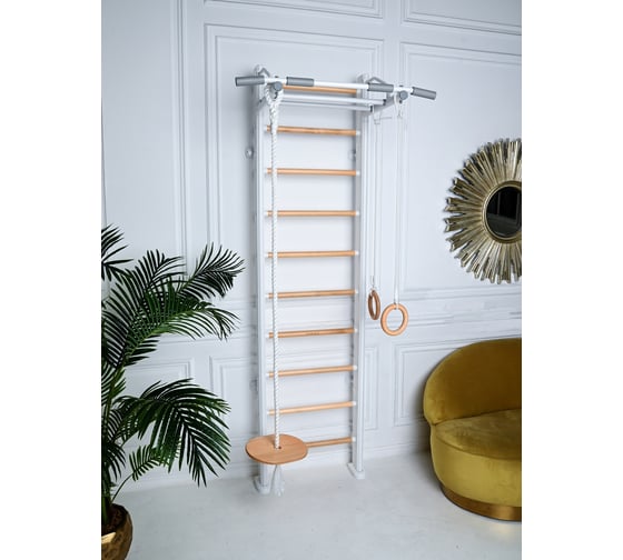 ДСК Perfetto sport Scala in legno bianco-naturale PS-112 СГ000005343