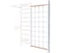 Стойка с сеткой Perfetto sport Verticale in legno con rete bianco-naturale PS-134 СГ000005339 1