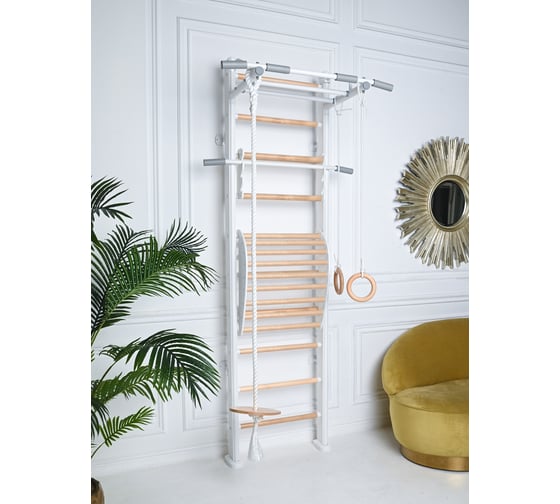 ДСК Perfetto sport Scala in legno 1 bianco-naturale PS-115 СГ000005349