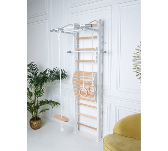 ДСК Perfetto sport Scala in legno 1 bianco-naturale PS-115 СГ000005349