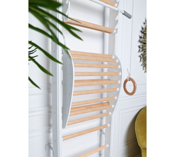 ДСК Perfetto sport Scala in legno 1 bianco-naturale PS-115 СГ000005349