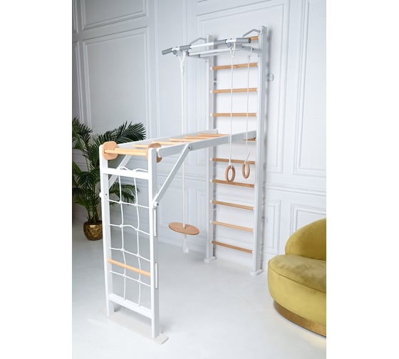 ДСК Perfetto sport Scala in legno 2 bianco-naturale PS-118 СГ000005350