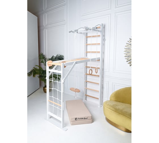 ДСК Perfetto sport Scala in legno 2 bianco-naturale PS-118 СГ000005350