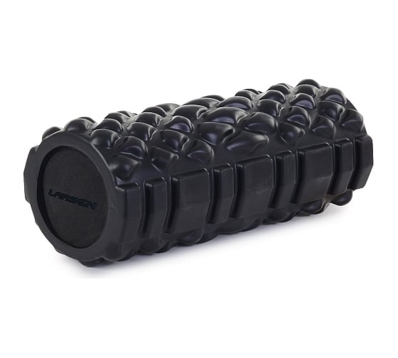 Рельефный цилиндр для фитнеса Harper Gym EG04 Ø13х33 см, чёрный 4690222168303 1