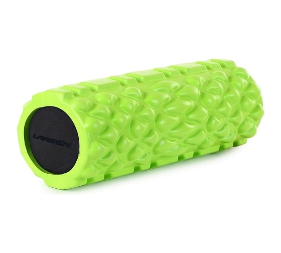 Рельефный цилиндр для фитнеса Harper Gym EG04 Ø13х33 см, салатовый 4690222168280