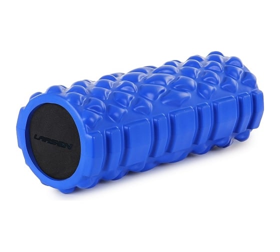 Рельефный цилиндр для фитнеса Harper Gym EG04 Ø13х33 см, синий 4690222168297