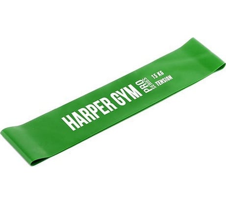 Замкнутый эспандер для фитнеса Harper Gym NT961Q 50х5х0.09 см, нагрузка 15 кг 4690222161595