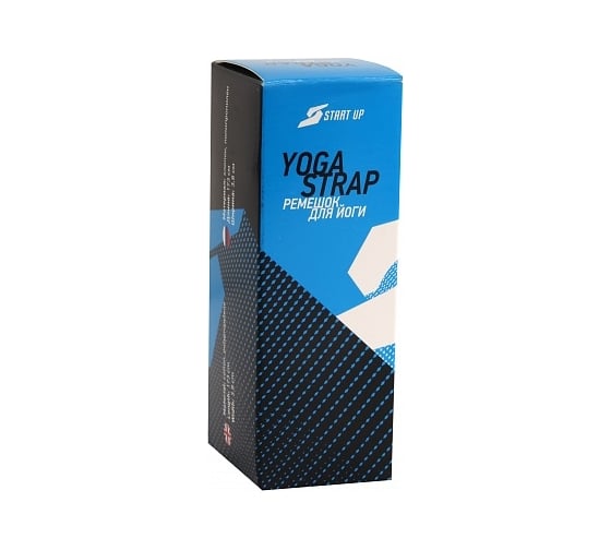 Ремешок для йоги Start Up NT18021 173x3.8 см, розовый 4690222156157