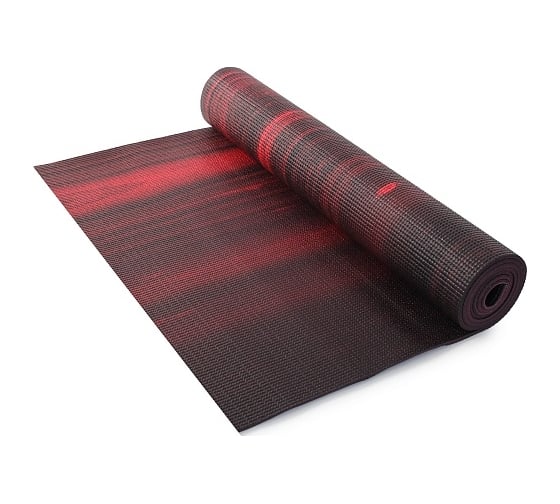 Коврик для фитнеса и йоги Larsen PVC, мультиколор, 180x60x0.5 см 4690222168150