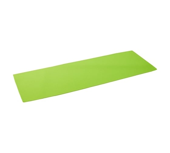 Коврик для фитнеса и йоги Larsen PVC, лайм, 173x61x0.4 см 4690222157116
