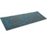Коврик для фитнеса и йоги Larsen PVC, серый, с принтом, 180x60x0.5 см 4690222168167 1