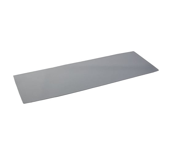 Коврик для фитнеса и йоги Larsen PVC, серый, 173x61x0.5 см 4690222168198