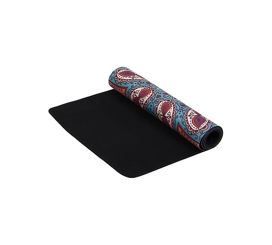 Коврик для фитнеса и йоги Larsen microfiber Style 3 180x60x0.3 см 4690222154870