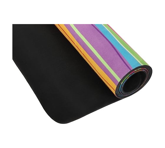 Коврик для фитнеса и йоги Larsen microfiber Style 2 180x60x0.3 см 4690222154863