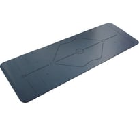 Коврик для фитнеса и йоги Larsen PU, 183x61x0.4 см, резина/полиуретан 4690222157253