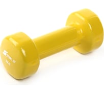 Виниловая гантель Start Up NT08010 2 кг, yellow 4690222155273