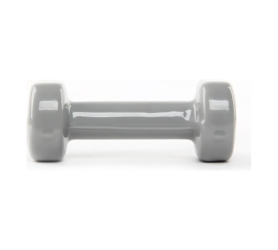 Виниловая гантель Start Up NT08010 1 кг, grey 4690222155259