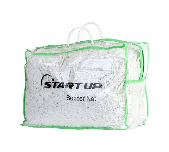 Сетка для футбольных ворот Start Up 2-9000 белый 4607167308299