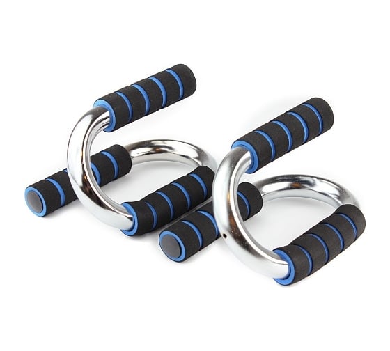 Упоры для отжиманий Start Up ECE 016 black/blue 4690222176445