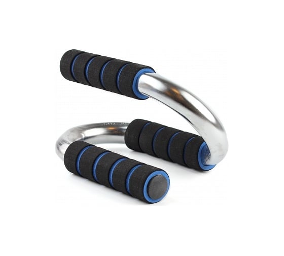 Упоры для отжиманий Start Up ECE 016 black/blue 4690222176445