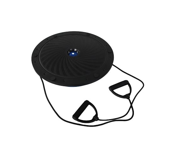Гимнастическая полусфера Start Up BOSU NT40283 с эспандерами 46 см 4690222163452
