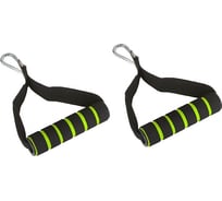 Ручки для тренажеров и эспандеров с карабинами Start Up ECE 013 пара, 12x3.5 см 4690222156188