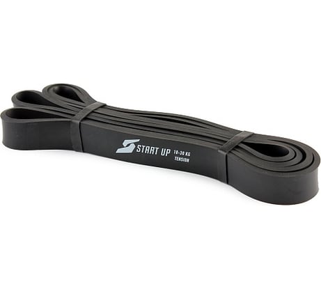 Эспандер для фитнеса Start Up замкнутый, NY black 208х2.1х0.45 см, нагрузка 10-30кг 4690222170009