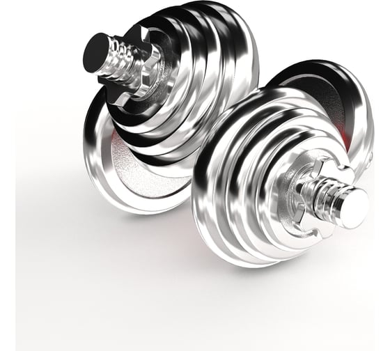 Набор гантелей в кейсе UNIXFIT 20 кг DBKITU20