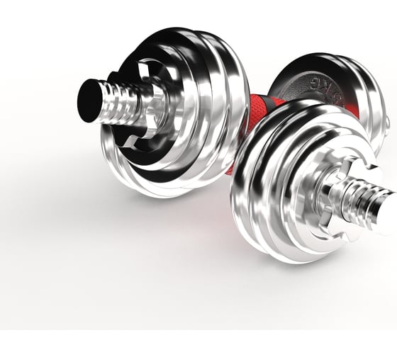 Набор гантелей в кейсе UNIXFIT 15 кг DBKITU15