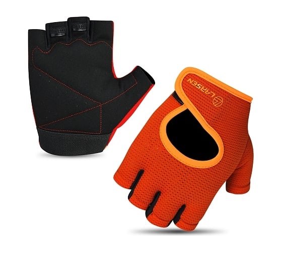 Перчатки для фитнеса Larsen 16-8347 red/orange р.XS 4690222155884 1