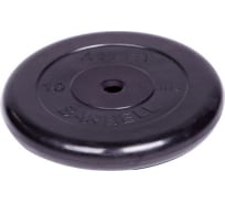 Обрезиненный диск Barbell Atlet d 26 мм, чёрный, 10.0 кг 2480