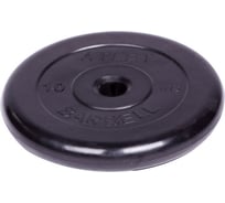 Обрезиненный диск Barbell Atlet d 31 мм, чёрный, 10.0 кг СГ000001514