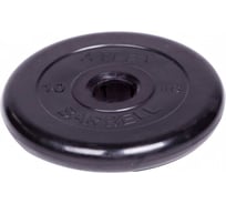 Обрезиненный диск Barbell Atlet d 51 мм, чёрный, 10.0 кг СГ000001048