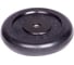 Обрезиненный диск Barbell d 26 мм, чёрный, 1.25 кг 409 1