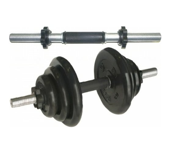 Гантельный гриф Barbell d 25 мм, L370 мм 598