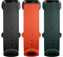 Ремешок для фитнес-браслета XIAOMI Mi Smart Band 5, комплект из 3 шт., BHR4639GL