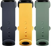 Ремешок для фитнес-браслета XIAOMI Mi Smart Band 5, комплект из 3 шт., BHR4640GL
