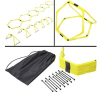 Набор напольных обручей для развития скорости и ловкости Start Up NT70011 4690222173826