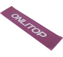 Фитнес-резинка ONLITOP 30.5х7.6х0.7 см, цвет фиолетовый 3791278
